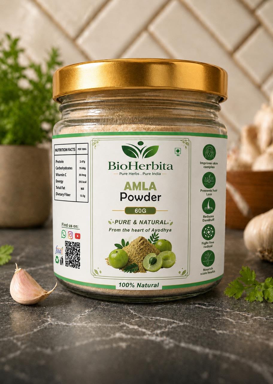 BioHerbita Amla Powder — High Vitamin C Ayurvedic Superfood